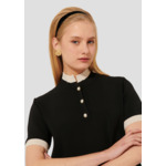 Robe Rosane-Noir en Viscose