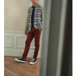 Surchemise Parker Bouteille/Ecru