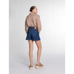 Short trompe l'œil en denim