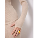 Pull laine Trey BEIGE_CHINE