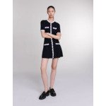 Robe courte en maille