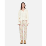 Top Écru Avec Fronces Femme