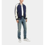 Blouson Satin Et Broderie Dragon Homme