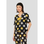 Top Thylane-Charcoal en Polyester