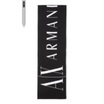 Écharpe femme - noir/blanc