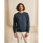 Sweat bleu marine broderie arbre