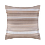 BOSS Home - Taie d'oreiller en satin de coton, Metastripe