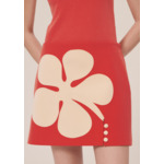 Jupe Joaba-Corail en Polyester