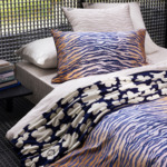 Kenzo - Drap housse en satin beige, K Tora