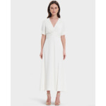 Robe Roseau Ecru en Polyester