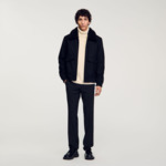 Blouson aviateur zippé
