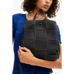 Sac à dos S tressé avec surpiqûres