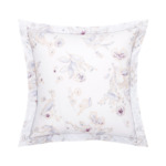 Yves Delorme - Taie d'oreiller en batiste de coton violet, Givre