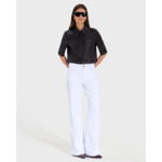 Chemise Celina Chocolat en cuir