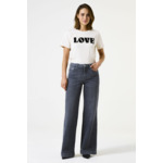 Women Jeans Celia wide Wide fit Black