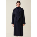 Manteau laine esprit trench-coat
