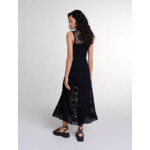 Robe longue en crochet