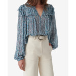 Blouse À Imprimé Graphique Ralaria