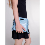 Sac M Mini en cuir effet croco