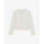 Veste En Tweed À Franges Raceli