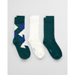 3-Pack Argyle Socks Gift Box