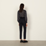 Pantalon de costume ceinture velours