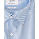 Chemise Contemporaine rayée bleue