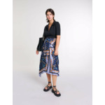 Robe trompe-l'œil imprimée