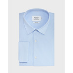 Chemise Semi-ajustée rayée bleue