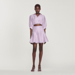 Robe courte ouverte