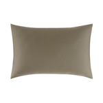 Kenzo - Taie d'oreiller en satin gris, Kz Iconic