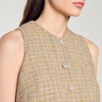 Robe en tweed