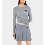 T-Shirt Manches Longues Imprimé Femme