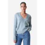 Pull Damita En Laine Mérinos Mélangée