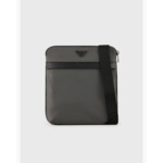 Petit messager plat aimant gris