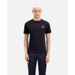 T-Shirt Noir Avec Broderie Dagger Through Heart Homme