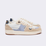 Baskets basses blanches & bleues