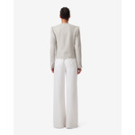 Veste En Tweed Argenté Joulia