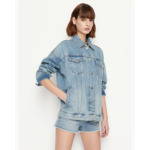 Blouson - icône en denim indigo