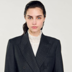 Veste de costume rayures