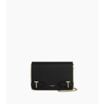 Petit sac bandoulière Emilie en cuir signature T