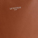 Sac à dos zippé Charles en cuir grainé