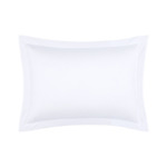 Yves Delorme - Taie d'oreiller en satin blanc, Joyau