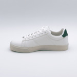 Sneaker Meribel PLAY blanches avec détail vert