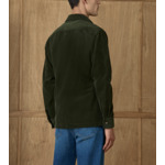 Surchemise en velours Parker Ever Green