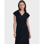 Robe Rang Noir en Polyester