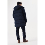 Men Coat Blue