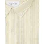 Chemise Gabriel rayée vert anis