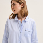 Laurence Tavernier - Chemise de nuit en satin, Essentiel Uni