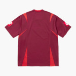 Supreme T-Shirt - Crest Soccer Jersey - Maroon